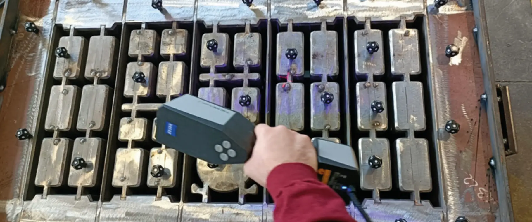 Lazerinė StampiSud kokybės kontrolė