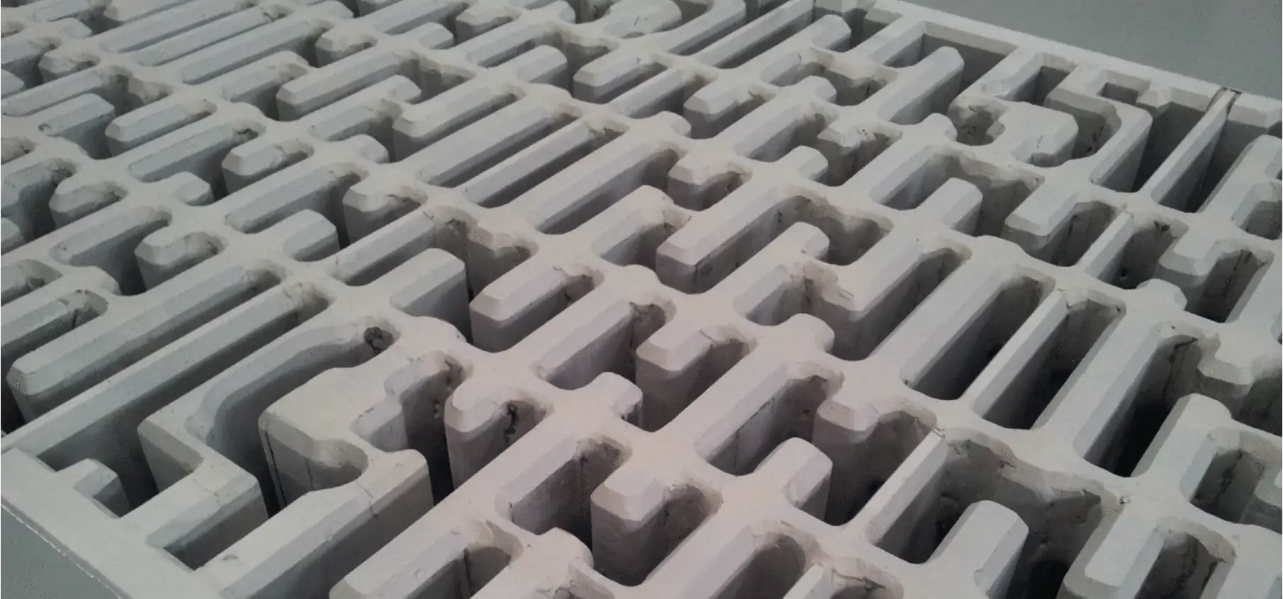 Individualios betono formos sudėtinga geometrija