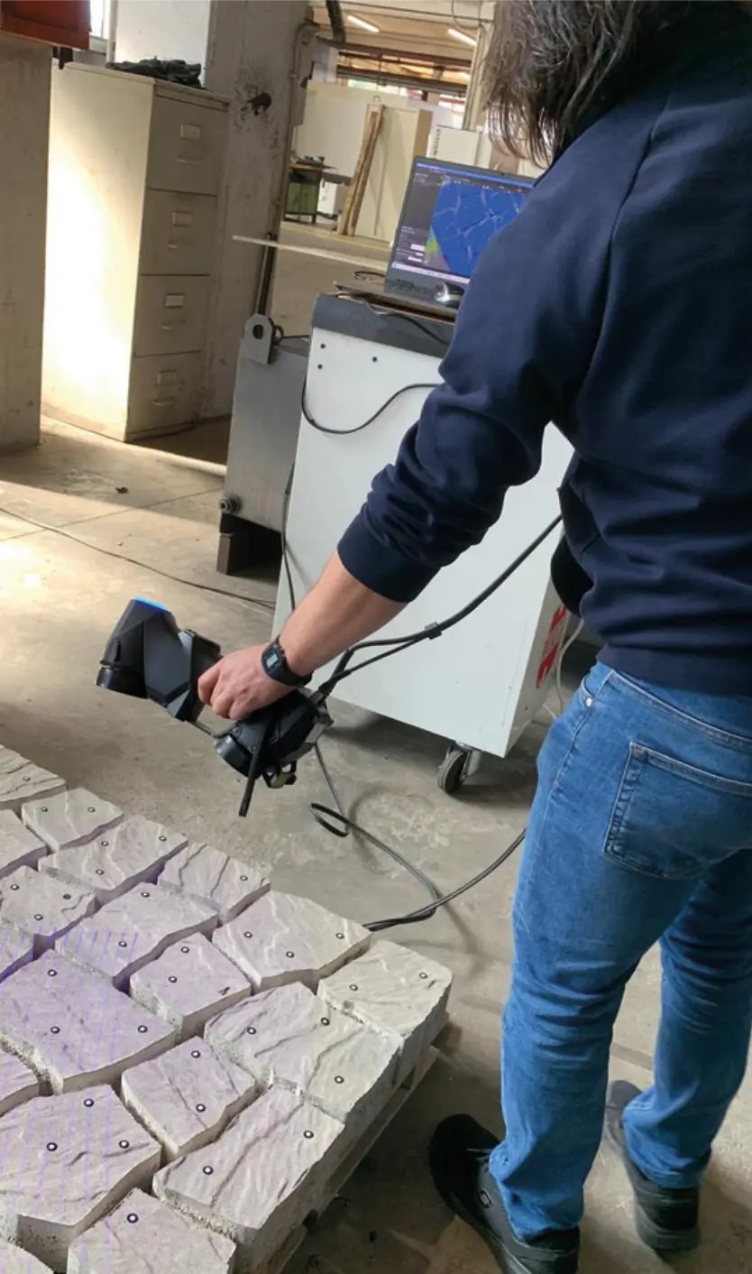 StampiSud 3D skenavimo sistema
